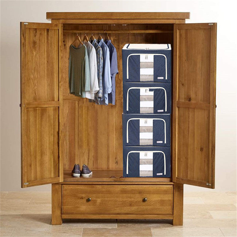 Foldable Clothes & Blanket Storage Organizer