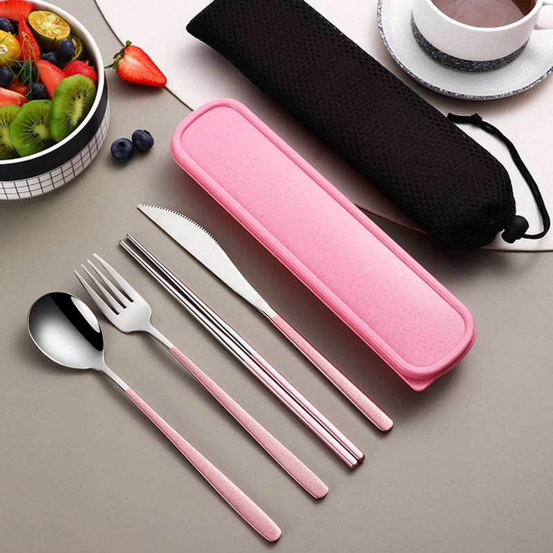 Portable Stainless Steel Cutlery Set