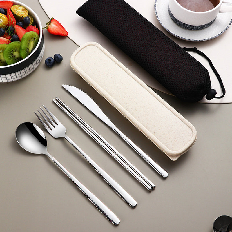 Portable Stainless Steel Cutlery Set