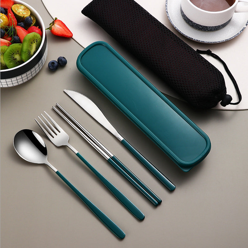 Portable Stainless Steel Cutlery Set