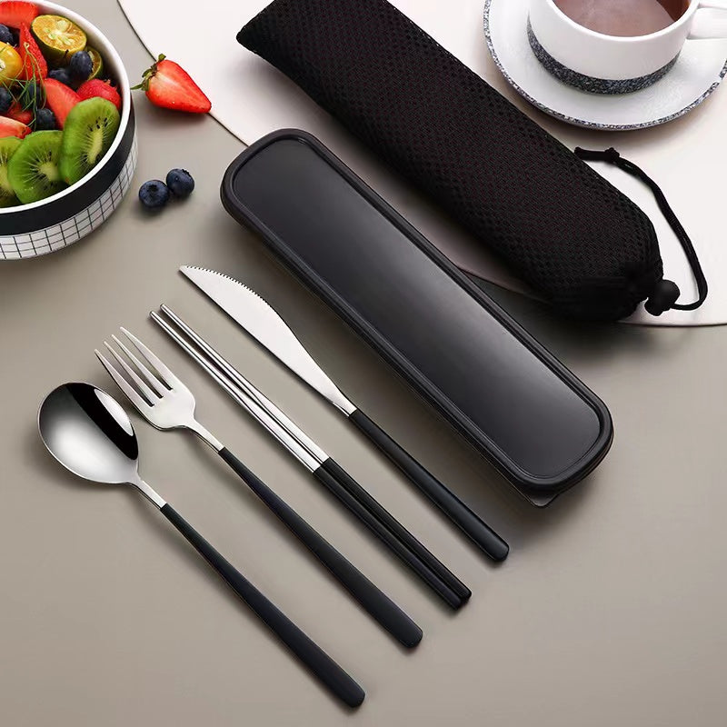Portable Stainless Steel Cutlery Set