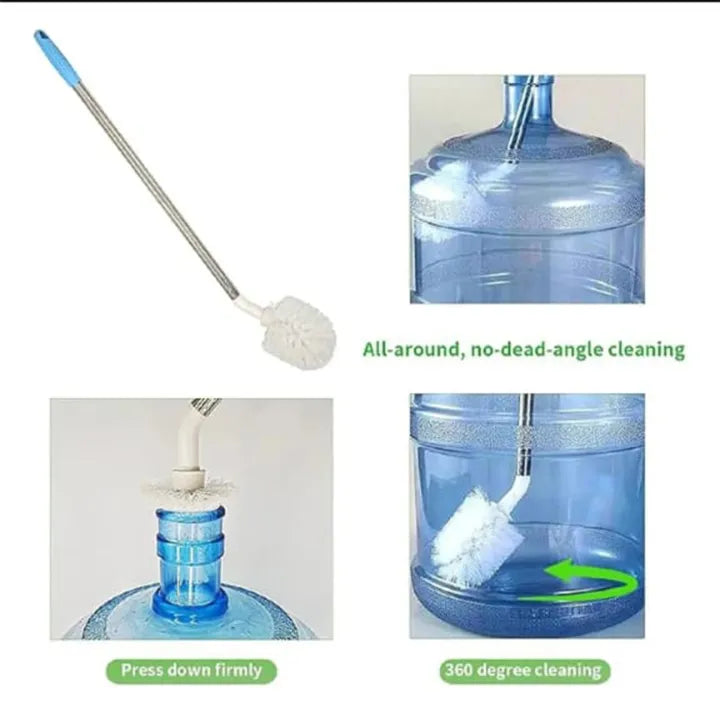 Long Handle Cleaning Brush for 19 Litre Water Bottle
