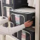 Foldable Clothes & Blanket Storage Organizer